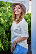 French Terry oversized T-Shirt