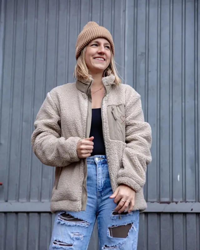 Sherpajacke Wet Sand