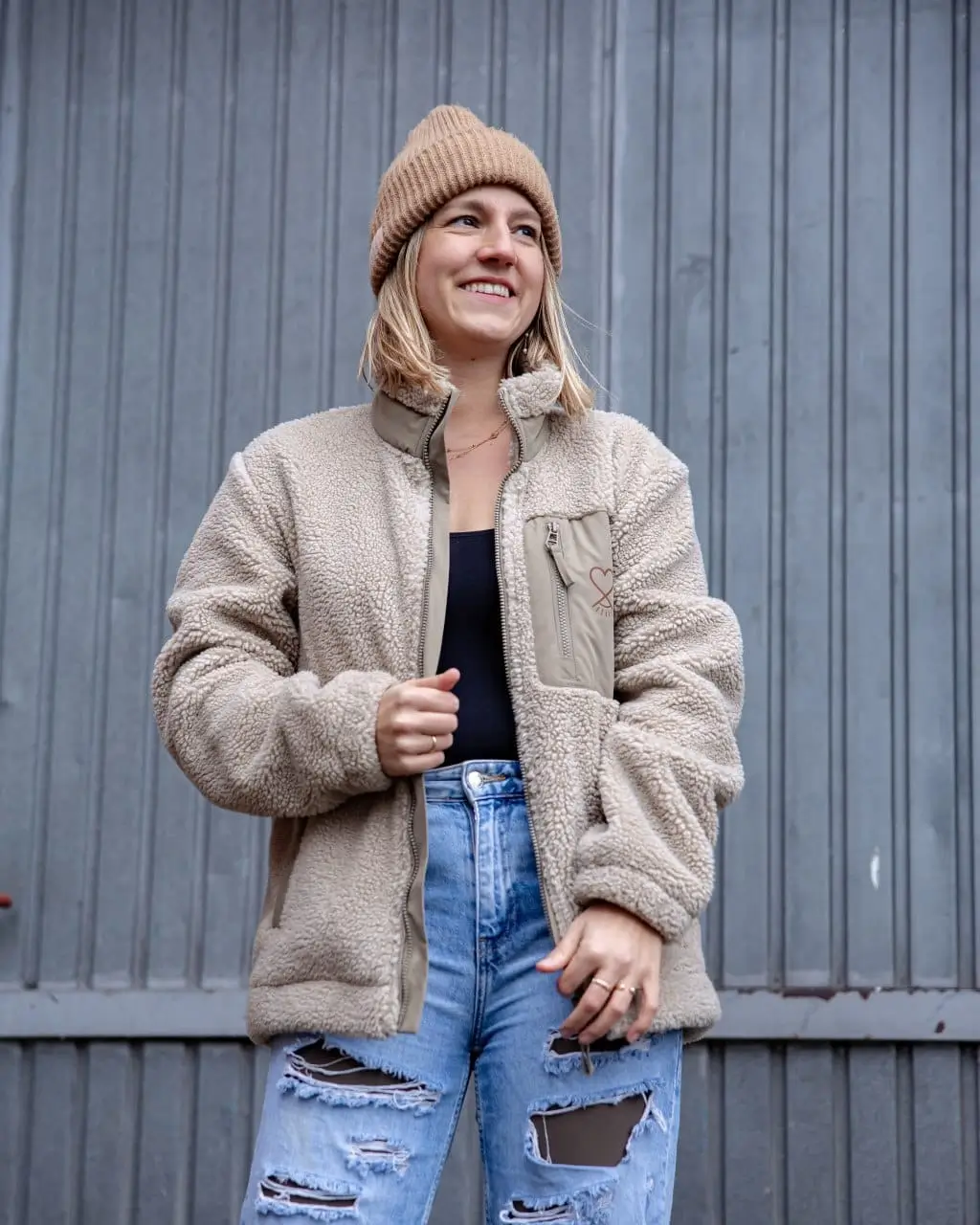 Sherpajacke Wet Sand